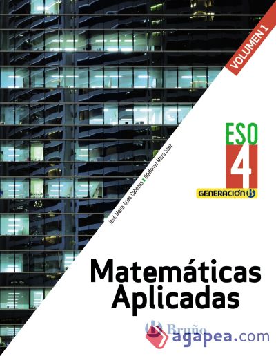 Generación B Matemáticas Aplicadas 4 ESO 3 volúmenes