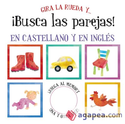 Gira la rueda y... ¡busca las parejas!