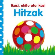 Portada de Ikusi, ukitu eta ikasi. Hitzak