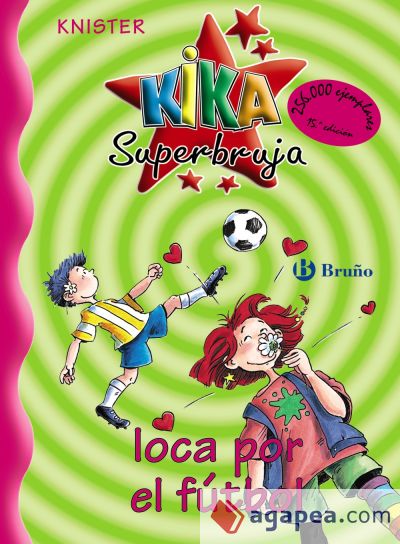 Kika Superbruja, loca por el fútbol