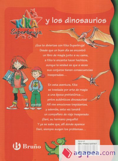 Kika Superbruja y los dinosaurios