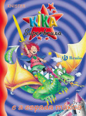 Portada de Kika Superbruxa e a espada máxica