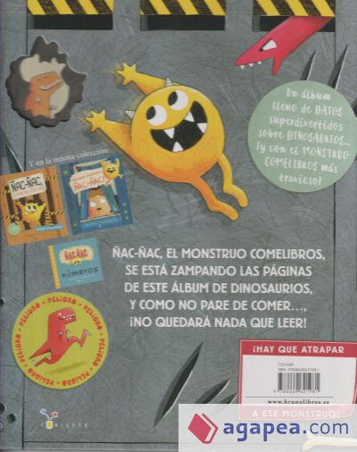 Ñac-Ñac el monstruo come libros de Emma Yarlett 