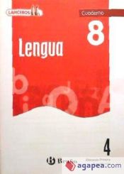 Portada de Lapiceros Lengua 4 Cuaderno 8