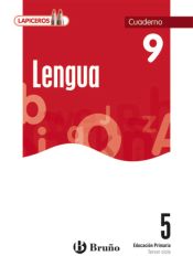 Portada de Lapiceros Lengua 5 Cuaderno 9