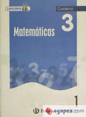 Portada de Lapiceros Matemáticas 1 Cuaderno 3