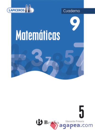 Lapiceros Matemáticas 5 Cuaderno 9