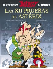 Portada de Las XII pruebas de Astérix. Edición 2016