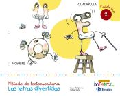 Portada de Las letras divertidas Cuadrícula Cuaderno 2