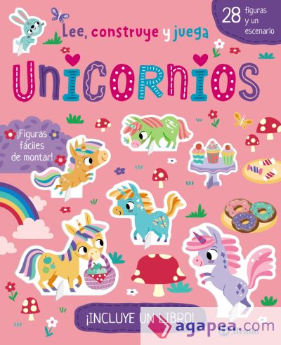 Lee, construye y juega. Unicornios