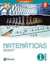 Portada de Matemáticas 1 ESO 3 volúmenes Proyecto 5 etapas