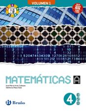 Portada de Matemáticas 4 A ESO 3 volúmenes Proyecto 5 etapas