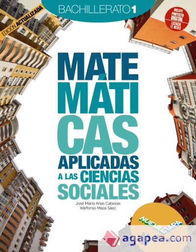 Matemáticas Aplicadas a las Ciencias Sociales 1 Bachillerato Nueva etapa Bruño Edición Actualizada