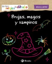 Portada de Mi libro mágico de dibujo. Brujas, magos y vampiros