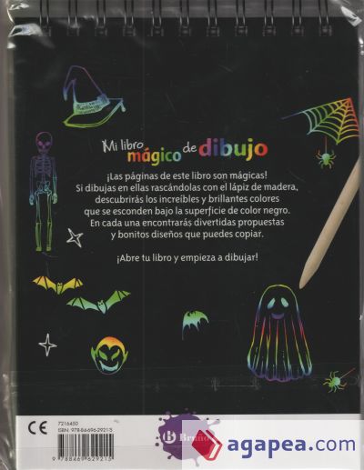 Mi libro mágico de dibujo. Brujas, magos y vampiros