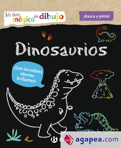 Mi libro mágico de dibujo. Dinosaurios