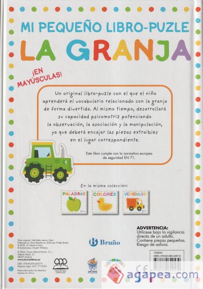 Mi pequeño libro-puzle. La granja