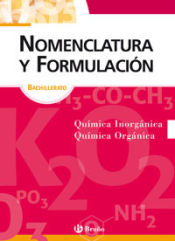 Portada de Nomenclatura y formulación química Bachillerato