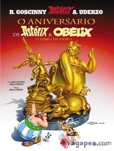 O aniversario de Astérix e Obélix. O libro de ouro