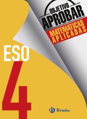 Portada de Objetivo aprobar, Matemáticas Aplicadas, 4 ESO