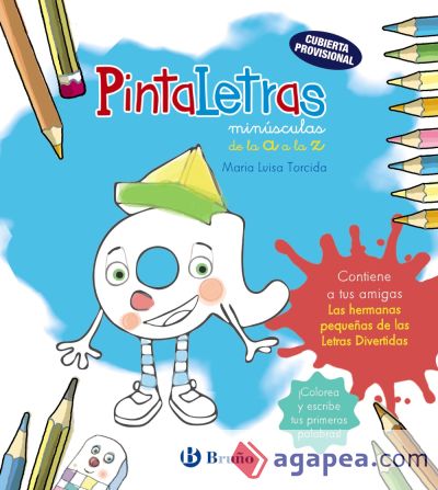 PintaLetras minúsculas de la a a la z