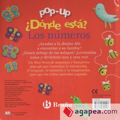 Pop-up. ¿Dónde está? Los números