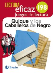 Portada de Quique y los Caballeros de Negro Juego de Lectura