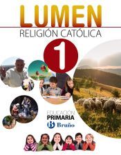 Portada de Religión católica Lumen 1 Primaria