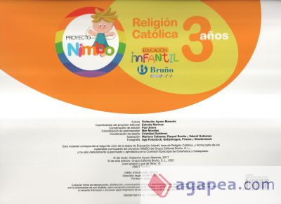 Religión católica Nimbo 3 años