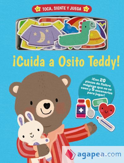 Toca, siente y juega. ¡Cuida a Osito Teddy!