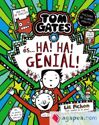 Tom Gates, 22. Tom Gates és... ha! ha! genial!