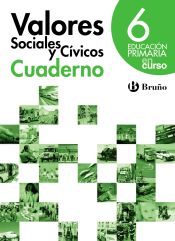 Portada de Valores sociales y cívicos 6º Primaria