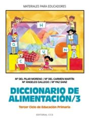 Portada de Diccionario de alimentación 3