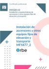 (mf1877_2). Instalaci&oacute;n De Ascensores Y Otros Equipos Fijos De Elevaci&oacute;n Y Transporte. Imaq0110