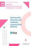 (uf2376/mf1439_3). Intervenci&oacute;n Educativa Del Mediador Comunicativo. Sscg0211