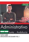 Auxiliar Administrativo (turno Libre). Junta De Andalucía. Simulacros De Examen Vol.i