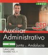 Auxiliar Administrativo (turno Libre). Junta De Andalucía. Temario Vol. Ii.