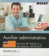 Auxiliar Administrativo. Servicio De Salud De Las Illes Balears (ib-salut). Temario Vol.ii. Oposiciones