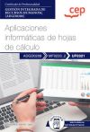 Manual. Aplicaciones Informáticas De Hojas De Cálculo (uf0321). Certificados De Profesionalidad. Gestión Integrada De Recursos Humanos (adgd0208)