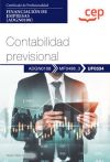 Manual. Contabilidad Previsional (uf0334). Certificados De Profesionalidad. Financiación De Empresas (adgn0108)