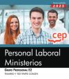 Personal Laboral Ministerios. Grupo Profesional E2. Temario Y Test Parte Común