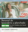 Personal De Lavandería Y Planchado. Servicio Andaluz De Salud (sas). Test Común Y Específico