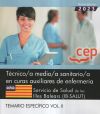 Técnico/a Medio/a Sanitario/a En Curas Auxiliares De Enfermería. Servicio De Salud De Las Illes Balears (ib-salut). Temario Específico Vol. Ii. Oposiciones