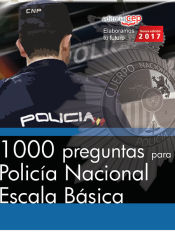 Portada de 1000 preguntas para Policía Nacional. Escala Básica