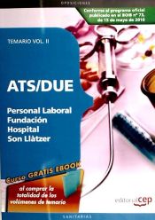 Portada de ATS/DUE de Personal Laboral de la Fundación Hospital Son Llàtzer. Vol. II: Temario