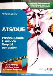 Portada de ATS/DUE de Personal Laboral de la Fundación Hospital Son Llàtzer. Vol. IV: Temario