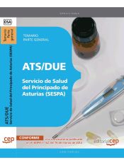 Portada de ATS/DUE del Servicio de Salud del Principado de Asturias (SESPA). Temario Parte General