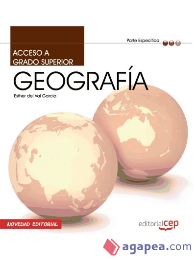 Acceso a Ciclos formativos de Grado Superior. Parte Específica Geografía