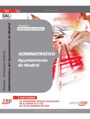 Portada de Administrativo del Ayuntamiento de Madrid (promoción interna). Temario