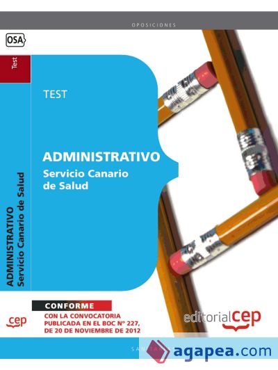 Administrativo del Servicio Canario de Salud. Test